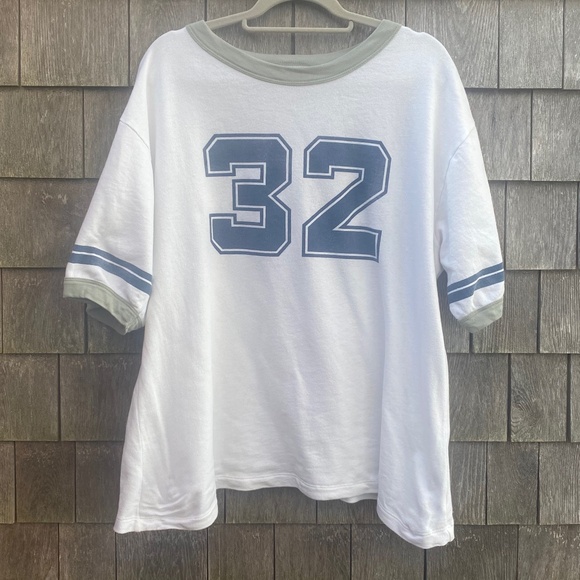 Free People Ragabond Retro Ringer Tee SZ XL - Picture 1 of 6